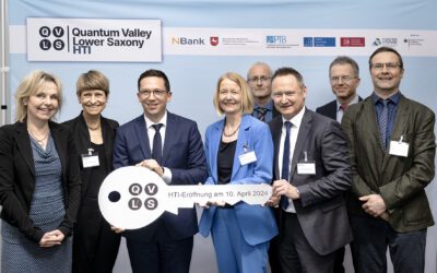 Land und Bund eröffnen Niedersachsens Standort für die Quantentechnologie-Industrie