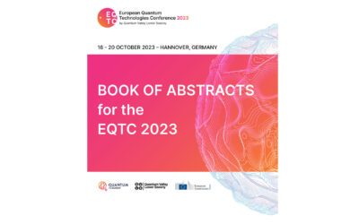 European Quantum Technologies Conference 2023: Book of Abstracts published
