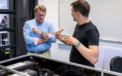 Braunschweiger Bundestagsabgeordneter Carsten Müller zu Besuch im Hightech-Inkubator des QVLS