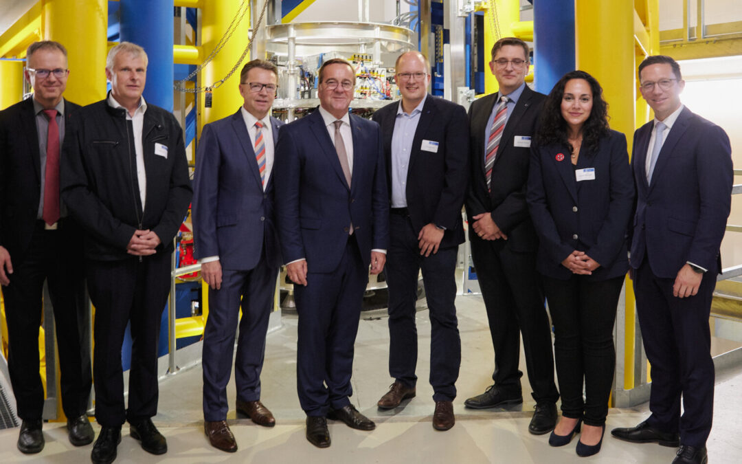 Besuch von Boris Pistorius im Quantum Valley Lower Saxony: Ein Einblick in Forschung und Innovation